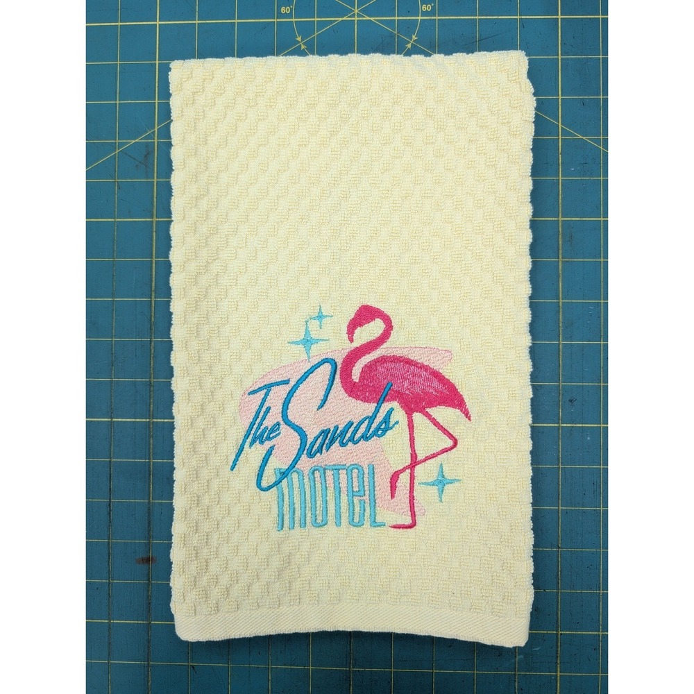 The Sands Hotel Retro Mid Century Modern Kitchen Bath Bar Towel Great Gift Idea!